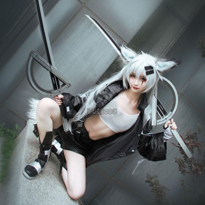 Game Arknights Lappland Cosplay Costume
