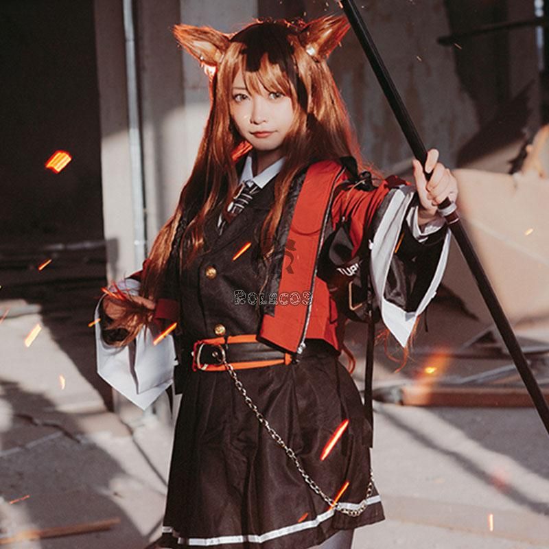 Game Arknights Skyfire Cosplay Costume