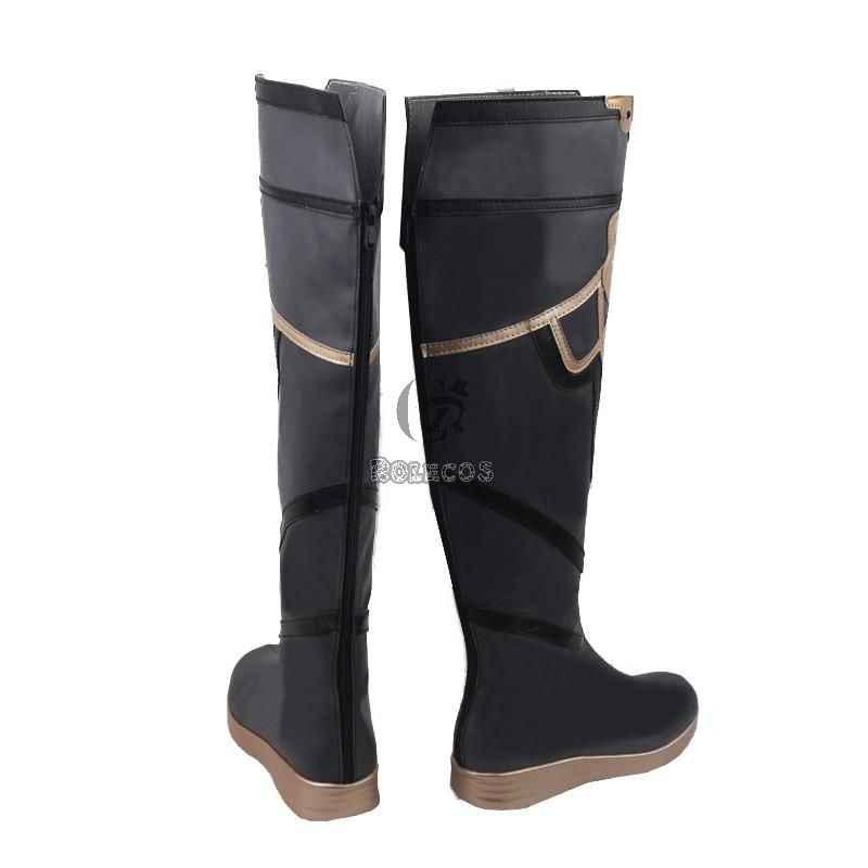 Game Genshin Impact Albedo Cosplay Shoes