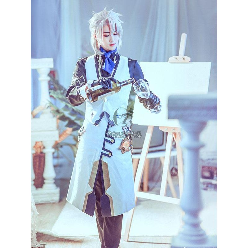 Game Genshin Impact Albedo Sweet Paradise Cosplay Costume