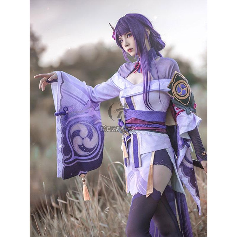 Game Genshin Impact Baal Raiden Shogun Cosplay Costume