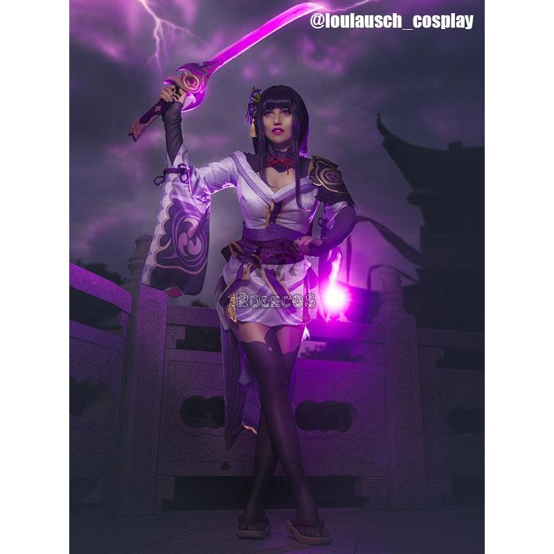 Game Genshin Impact Baal Suit Cosplay Costume