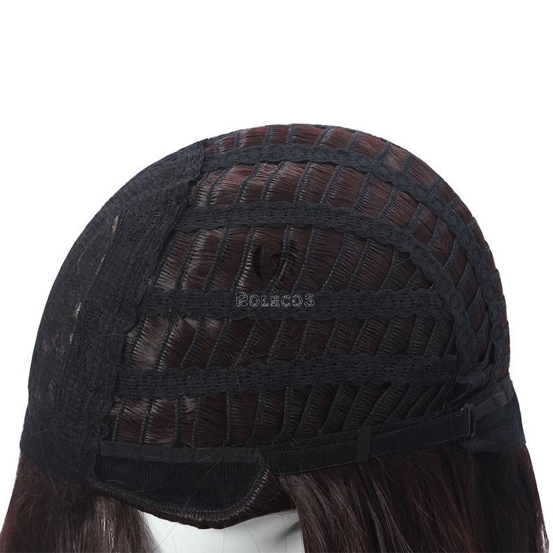 Game Genshin Impact Beidou Brown Long Cosplay Wigs