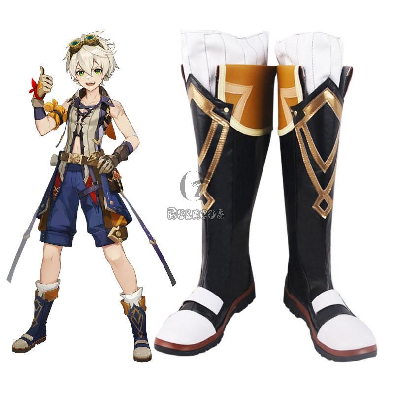 Game Genshin Impact Bennett Cosplay Shoes