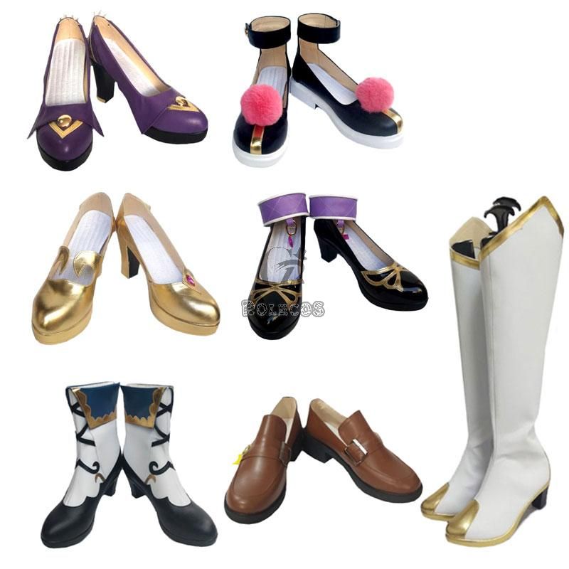 Game Genshin Impact Cosplay Shoes