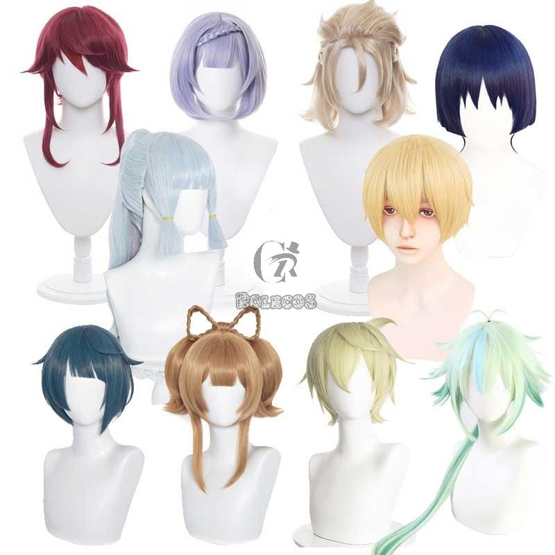 Game Genshin Impact Cosplay Wigs 10 Sytle