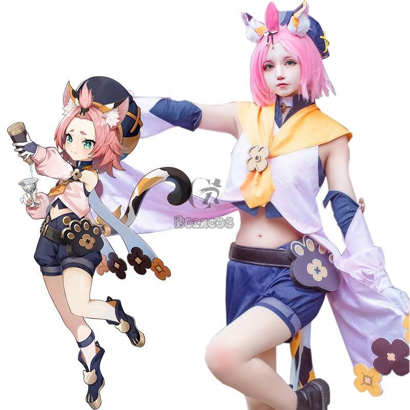 Game Genshin Impact Diona Cosplay