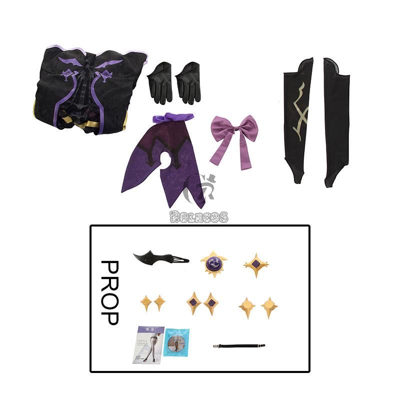 Game Genshin Impact Fischl Cosplay Costume