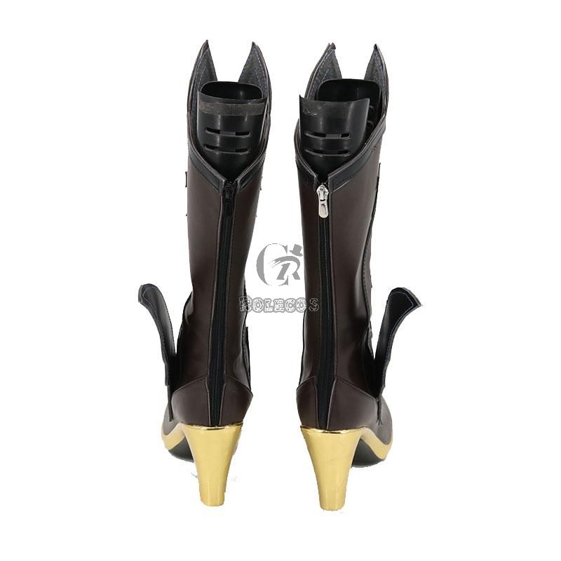 Game Genshin Impact Fischl Cosplay Shoes