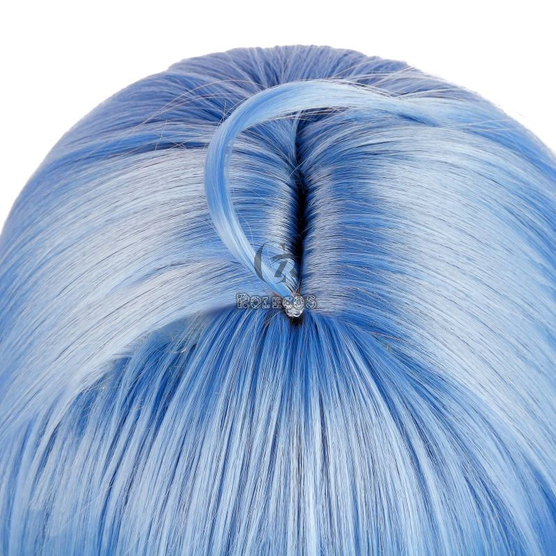 Game Genshin Impact Ganyu Blue Gradient Long Cospaly