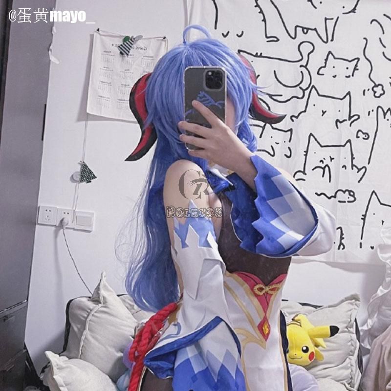 Game Genshin Impact Ganyu Horn Cosplay Props