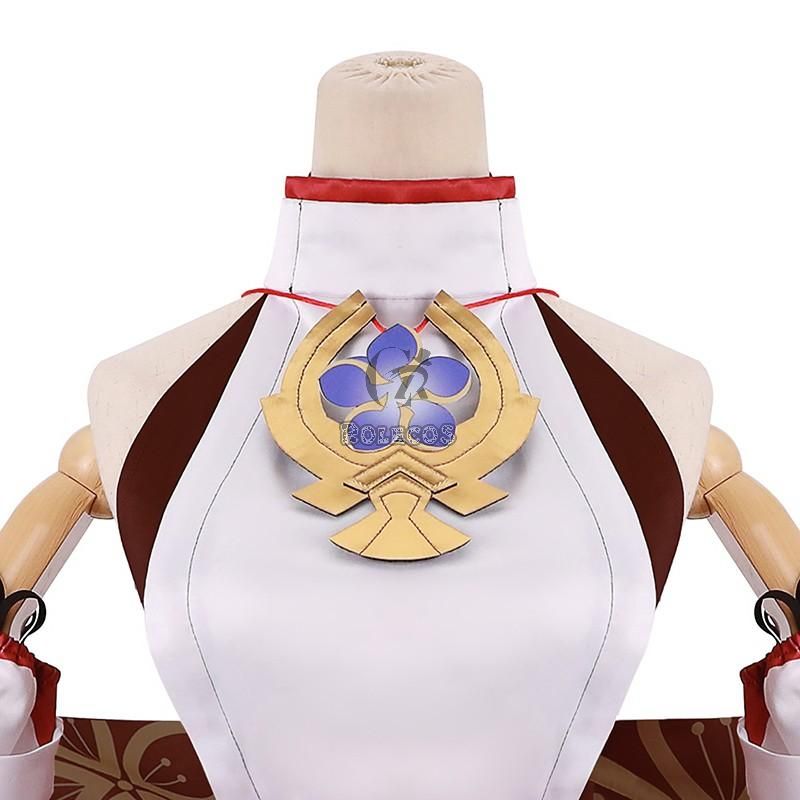 Game Genshin Impact Guuji Yae Cosplay Costume