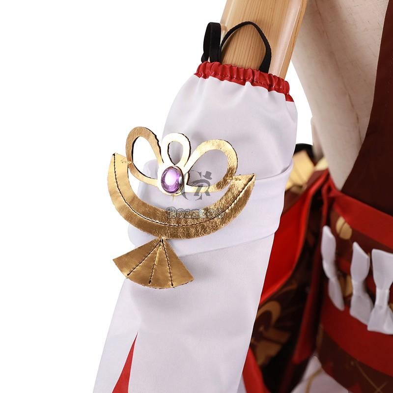 Game Genshin Impact Guuji Yae Cosplay Costume
