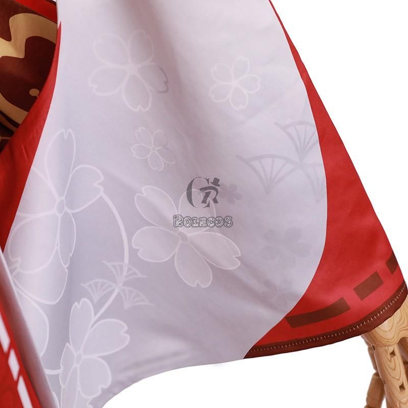 Game Genshin Impact Guuji Yae Cosplay Costume