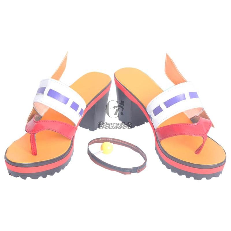 Game Genshin Impact Guuji Yae Cosplay Shoes