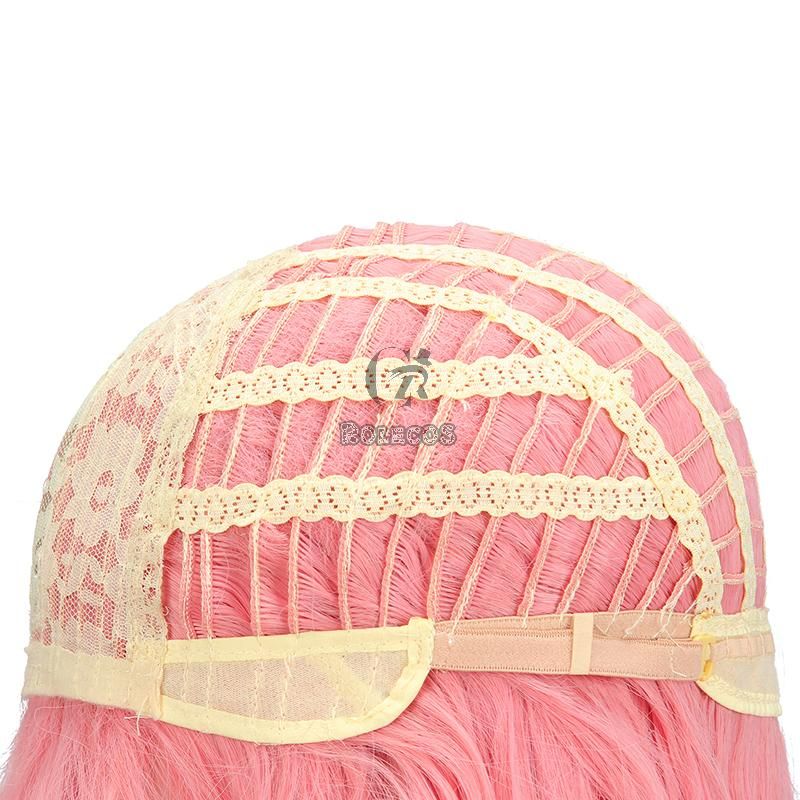 Game Genshin Impact Guuji Yae Pink Long Cosplay Wigs