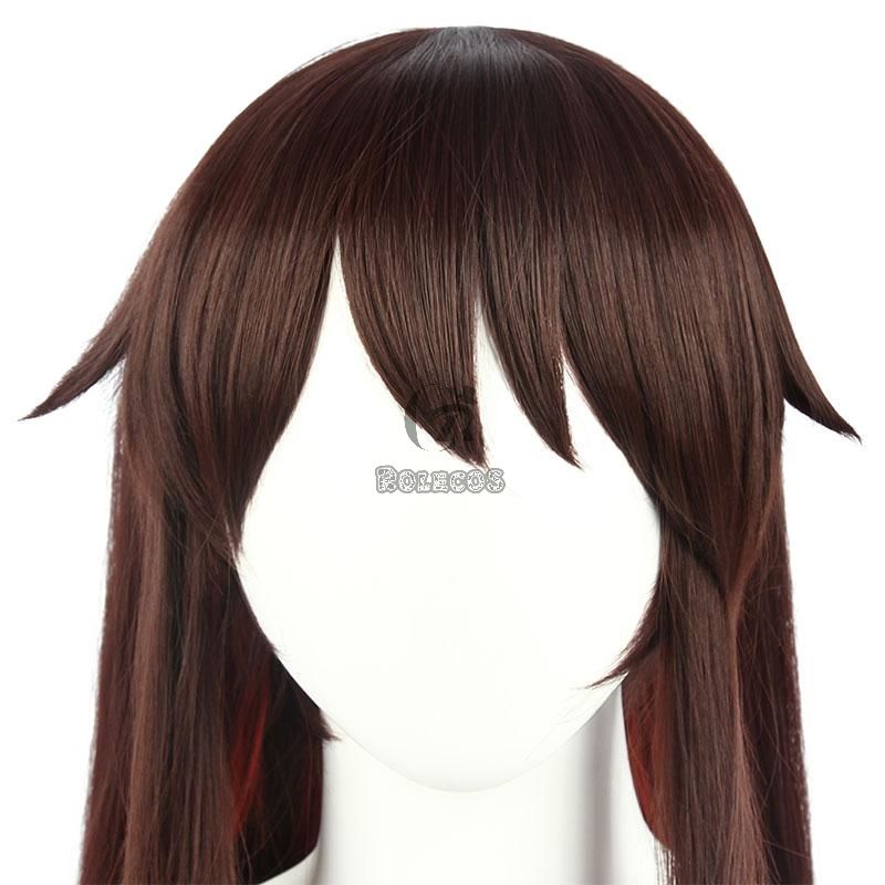 Game Genshin Impact Hu Tao Brown Gradient Cosplay