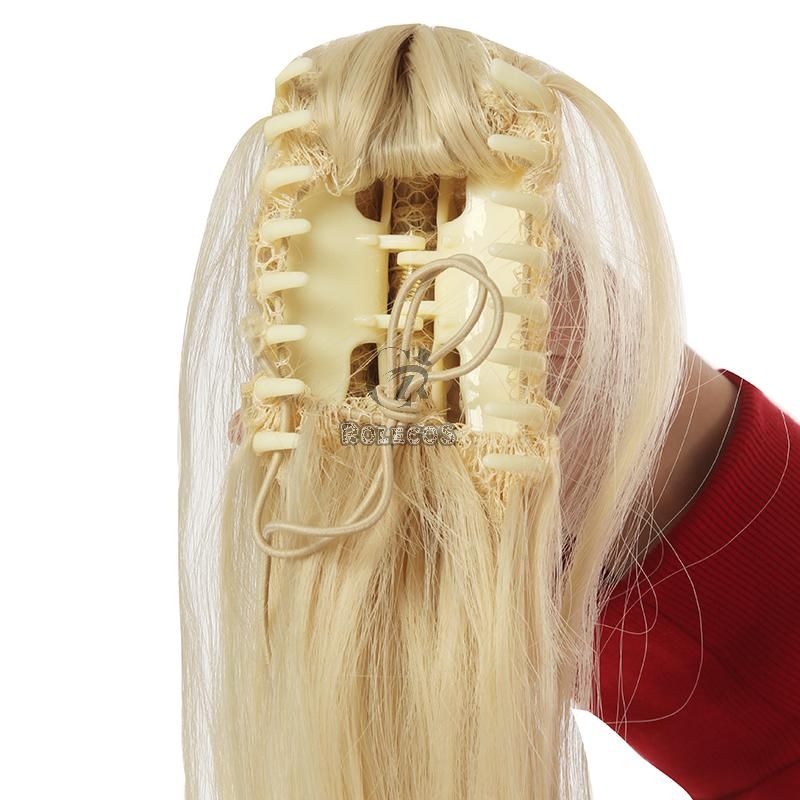 Game Genshin Impact Jean Blond Cosplay Wigs