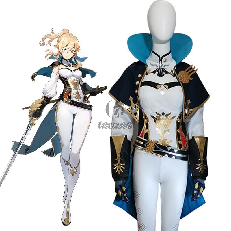 Game Genshin Impact Jean Cosplay Costume