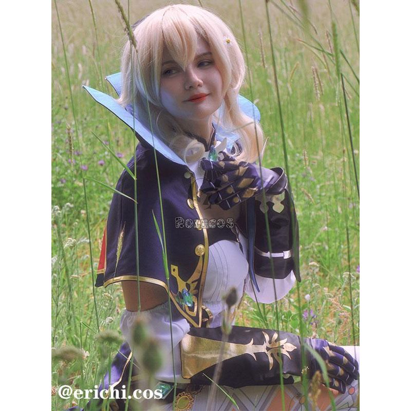 Game Genshin Impact Jean Cosplay Costume