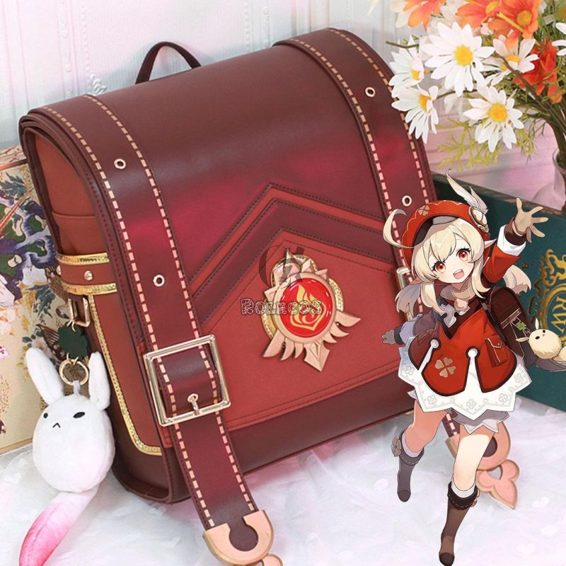 Game Genshin Impact Klee Backpack Pendant Cosplay Prop