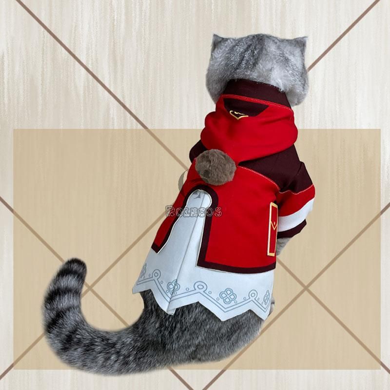 Game Genshin Impact Klee Cat Cosplay Costume