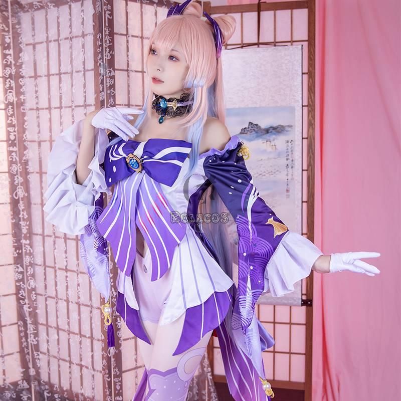 Genshin Impact Sangonomiya Kokomi Cosplay Costume