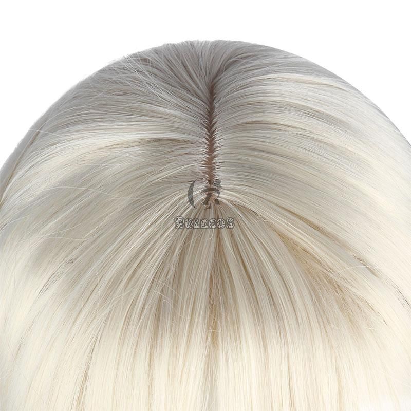 Game Genshin Impact Ningguang Blond Gradient Cosplay