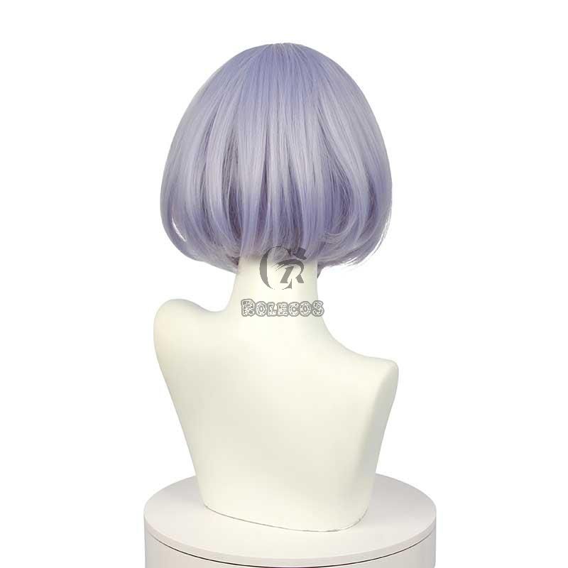 Game Genshin Impact Noelle Purple Braided Cosplay Wigs