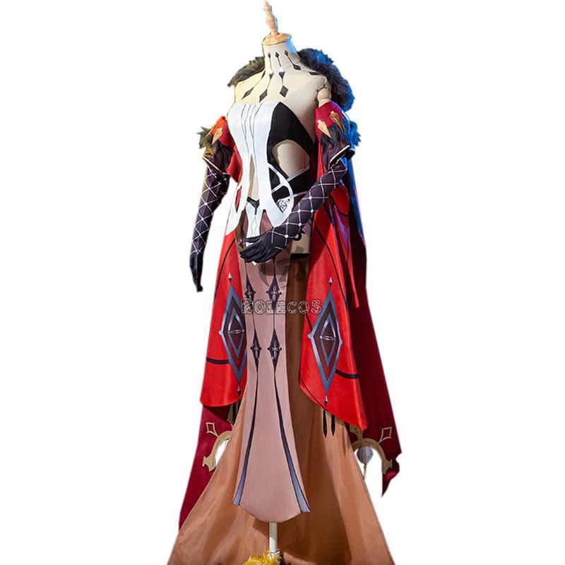 Game Genshin Impact NPC Signora Cosplay 