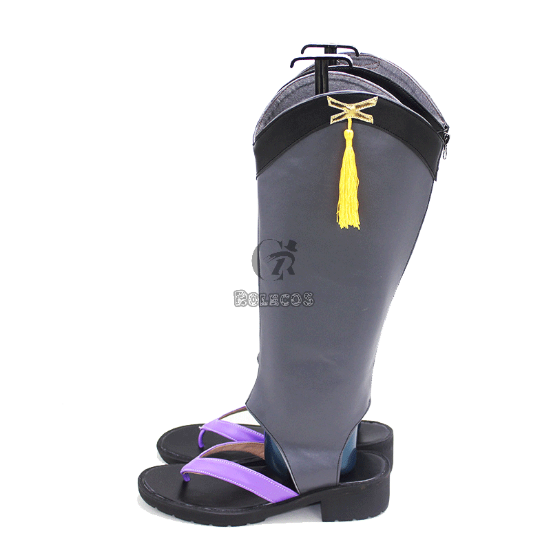 Game Genshin Impact Scaramouche Cosplay Shoes