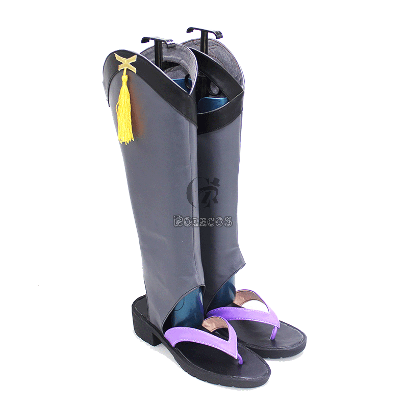 Game Genshin Impact Scaramouche Cosplay Shoes