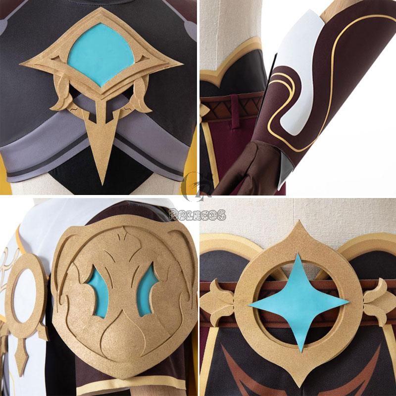 Game Genshin Impact Traveler Male Cosplay Costume
