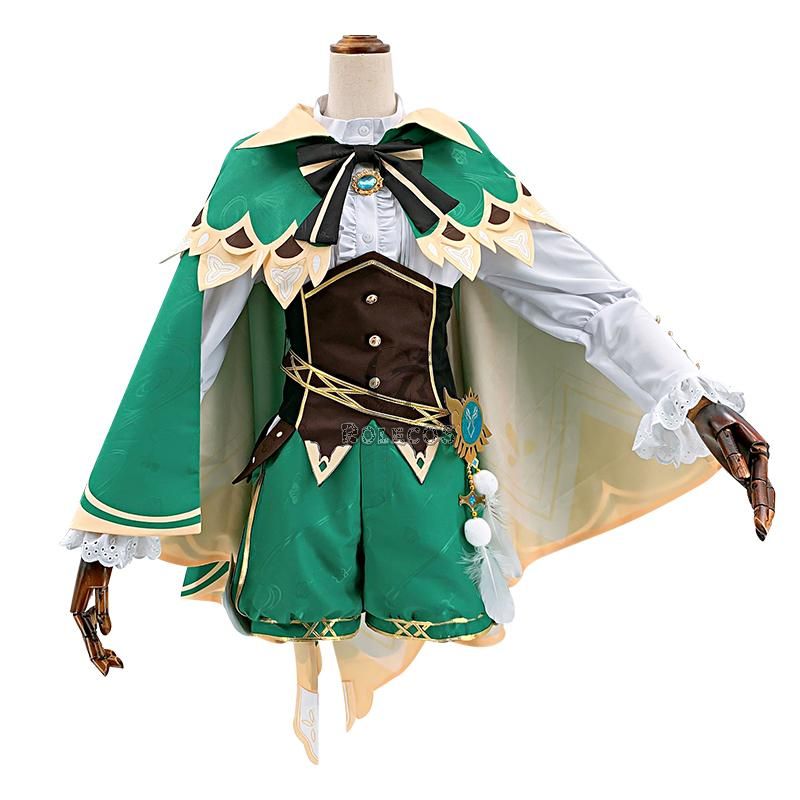 Game Genshin Impact Venti Cosplay Costume