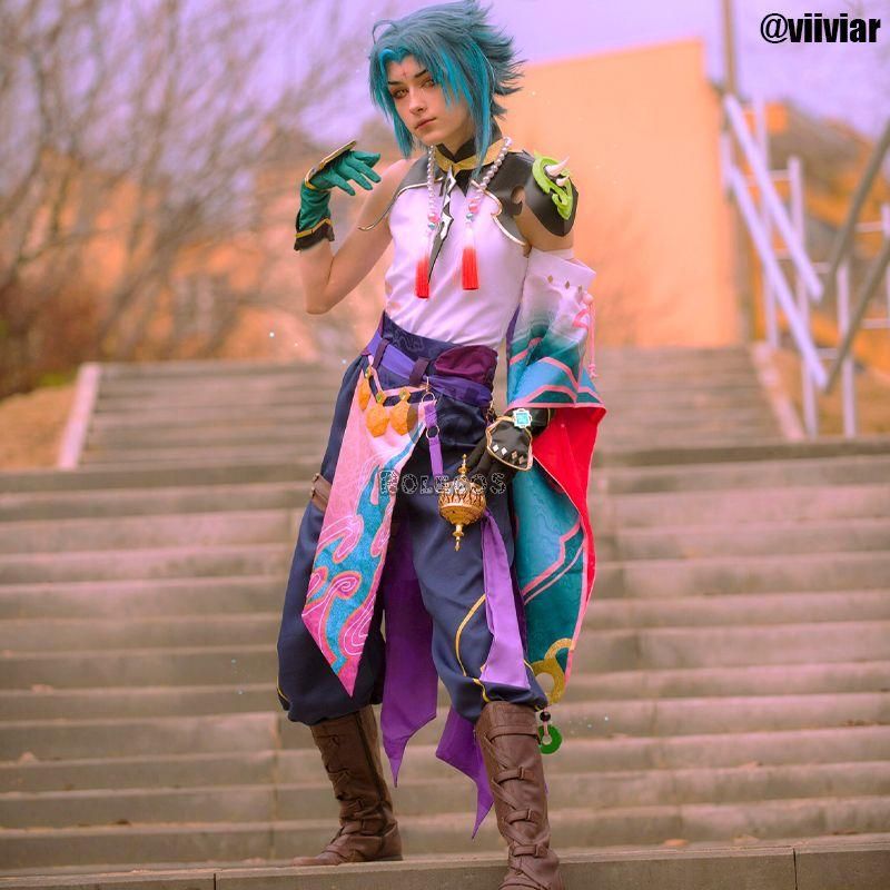 Game Genshin Impact Xiao Cosplay