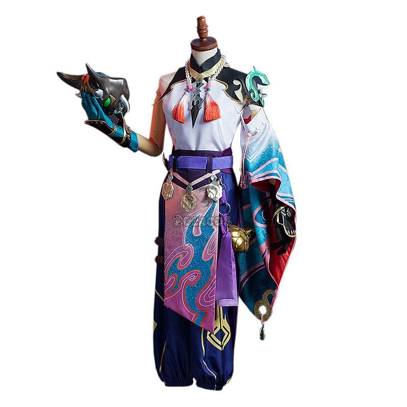 Game Genshin Impact Xiao Cosplay