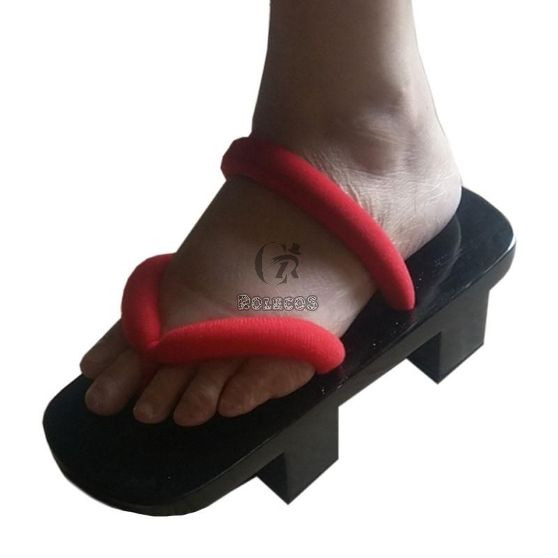 Game Genshin Impact Yoimiya Clogs Cosplay Shoes