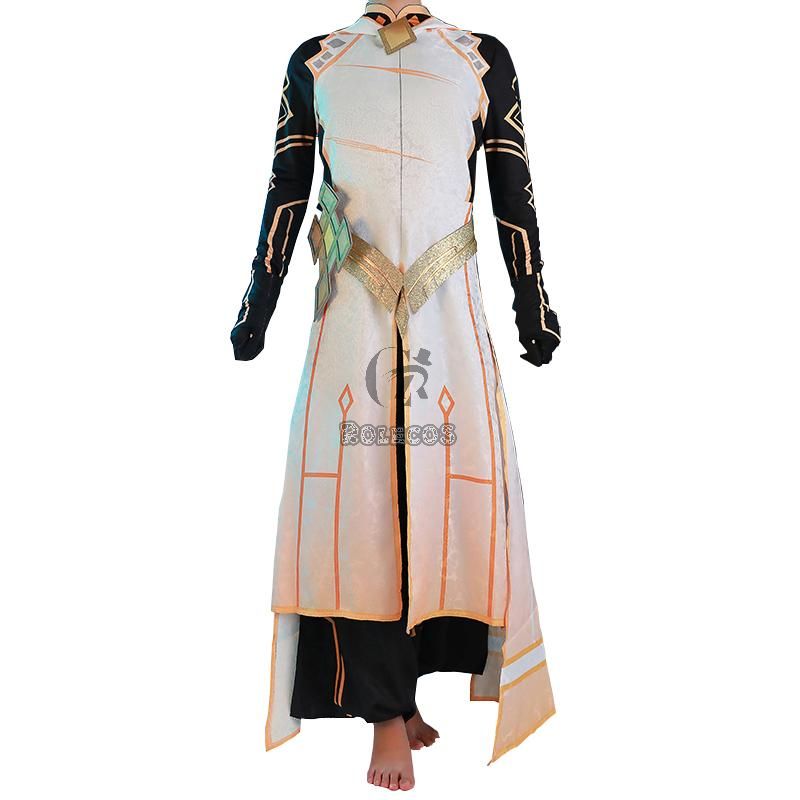 Game Genshin Impact Zhongli Azhdaha Cosplay Costume