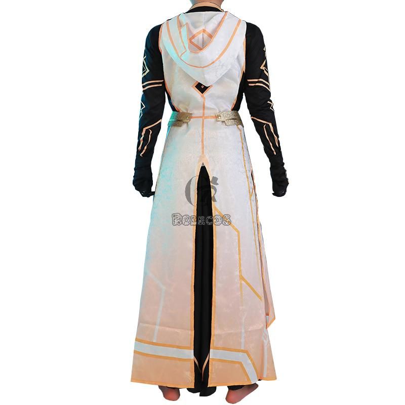 Game Genshin Impact Zhongli Azhdaha Cosplay Costume