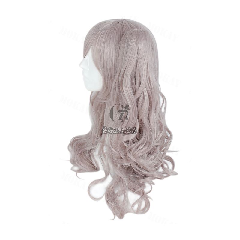 Game Girls Frontline UMP45UMP9 Brown Ponytail Linen Curls Cosplay Wigs