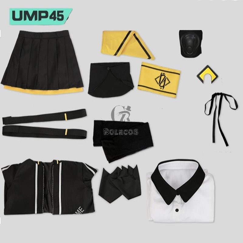 Game Girls Frontline  ump45UMP9 Cosplay costume Full Sets