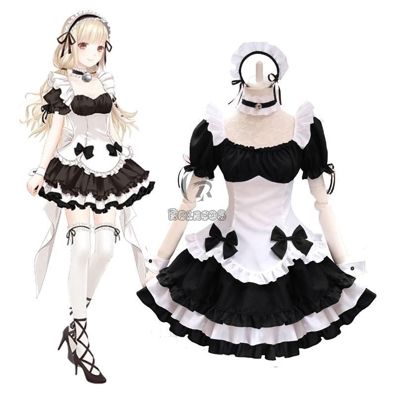 Game Miracle Nikki Lolita Maid Cosplay 