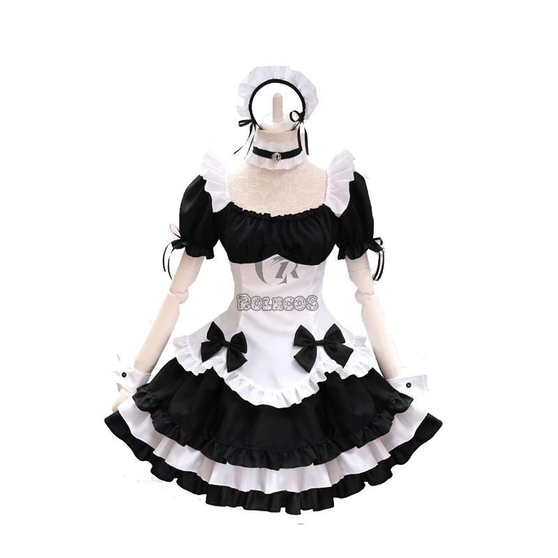 Game Miracle Nikki Lolita Maid Cosplay 