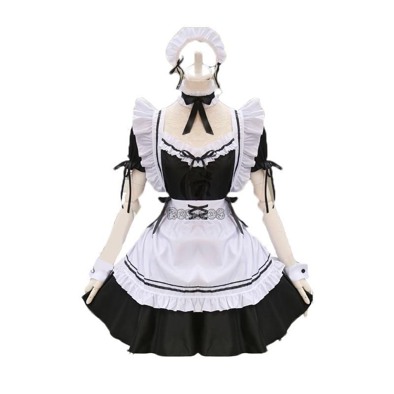 Game Miracle Nikki Lolita Maid Cosplay Costume