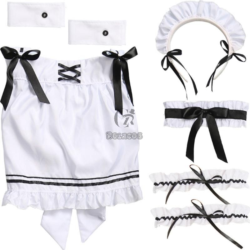 Game Miracle Nikki Lolita Maid Cosplay Costume