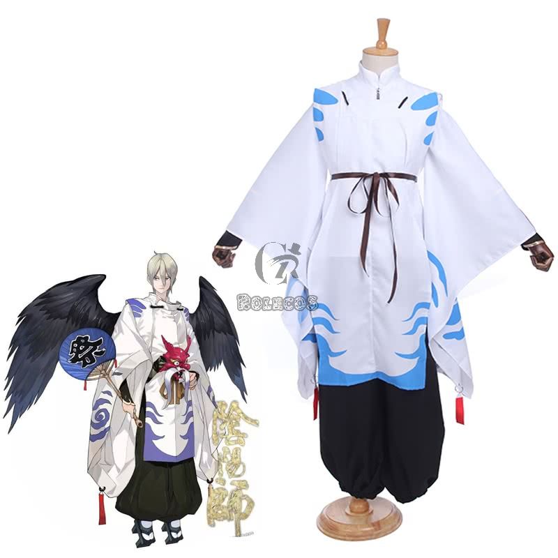 Game  Onmyoji Yin Yang Master SSR Da ii ten gu Cosplay Costume