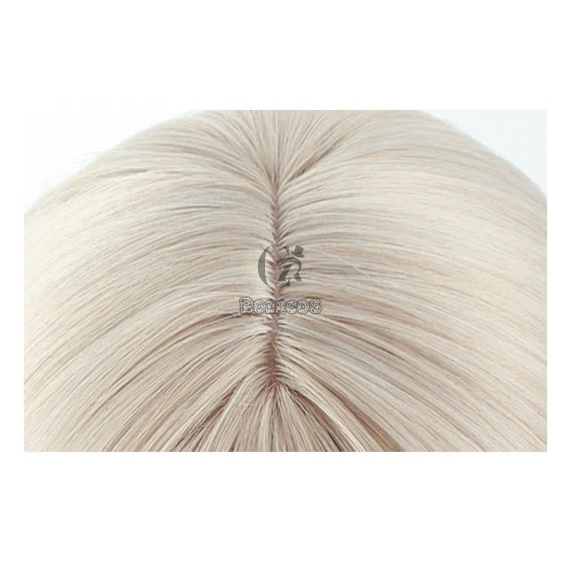 Game  Onmyoji Yin Yang Master SSR Da ii ten gu Flaxen Short Cosplay Wig