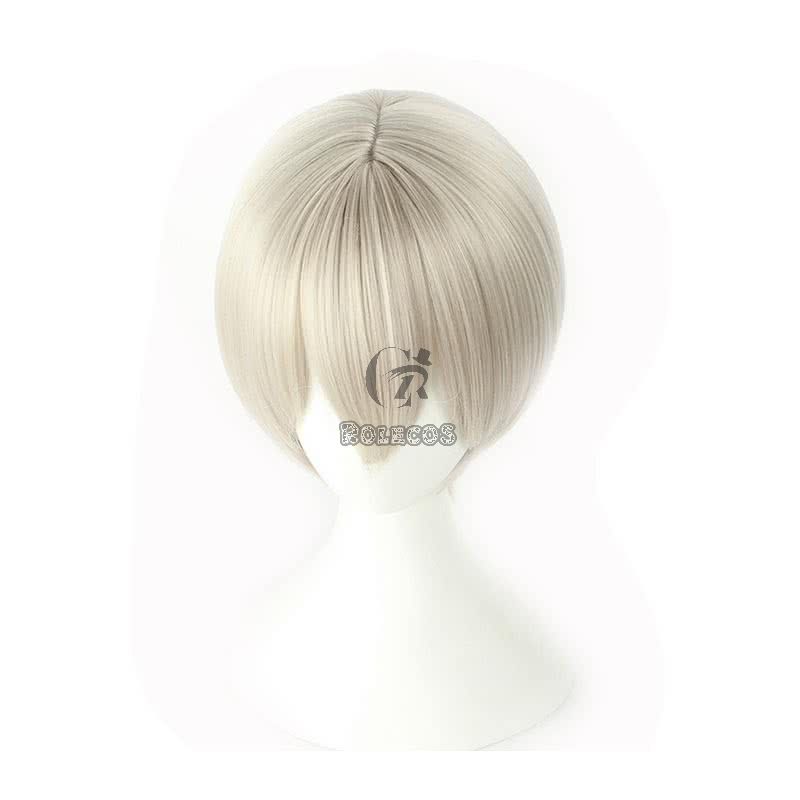 Game  Onmyoji Yin Yang Master SSR Da ii ten gu Flaxen Short Cosplay Wig