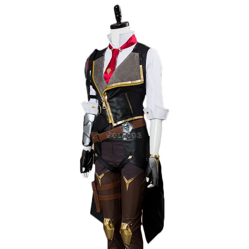 Game OW Ashe  Cosplay Costume Full Sets 