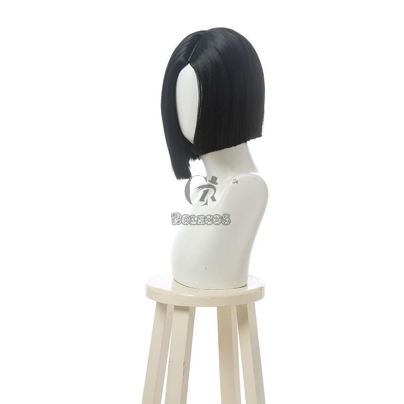 Game Valorant Project A Viper Black Cosplay Wigs